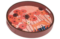 Rosina Wachtmeister plateau "Fiori rossi"
