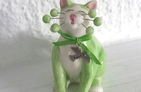 WhimsiClay chat peace paix