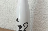 Albert Dubout Gourde chat papillon / spirale