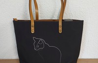 Sac porté épaule QUIBE "Chat Noir"