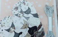 Rosina Wachtmeister chats étiquettes pendentifs cadeaux Arte Grafica
