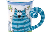 Adam & Ziege Tasse Mug chat ALLDI