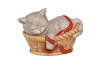 Goebel Chaton dans le panier