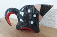 Pot stylisé chat à points du coin du collectionneur