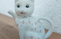 Petite théière chat du coin du collectionneur