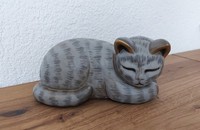 THUN Chat gris du coin du collectionneur