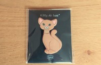 Kitty de Luxe magnet aimant chat Caramel