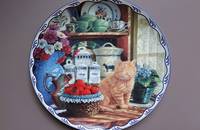 Assiette de collection chats "Annebell's Simple Pleasures"