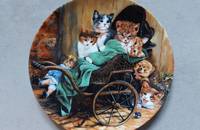 Assiette de collection "Express poussette"