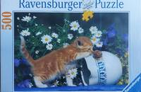 Puzzle Ravensburger chat - Petit curieux