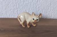 Petit chat vintage beige 26