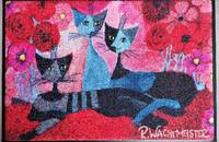Rosina Wachtmeister tapis paillasson wash & dry chats Rossini