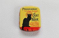 Petite boîte en fer Chat noir de Steinlen