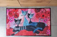 Rosina Wachtmeister tapis wash&dry chats Rossini