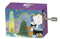Rosina Wachtmeister boite à musique chats Due gatti di natale