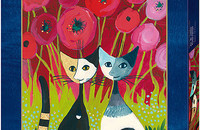 Rosina Wachtmeister HEYE puzzle chats 1000 Poppy Canopy