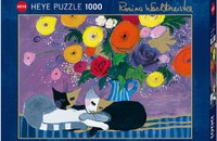 Rosina Wachtmeister HEYE puzzle chats 1000 Sleep well