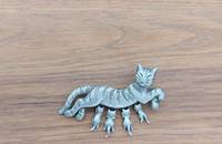 Broche JJ Jonette Chat avec 4 chatons