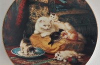 Assiette de collection chats Daydreams