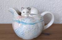 Pot Patchwork avec chat
