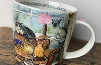 Alex Clark Tasse Chats de maison