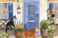 Alex Clark Dessous de verre nouveau choeur chats