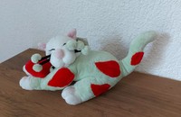 Chat en peluche Whimsiclay Cherish