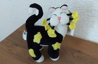 Chat en peluche Whimsiclay Celestial petit