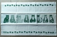 Linge de cuisine Chats verts