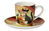 Rosina Wachtmeister tasse espresso 2024 chats Gatti in autunno