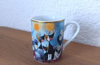 Tasse Mug Rosina Wachtmeister Katzenfamilie