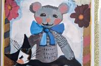Rosina Wachtmeister chat carte pliante Amis