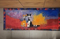 Rosina Wachtmeister tapis passage wash&dry chats Noi Due