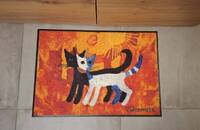 Rosina Wachtmeister paillasson wash & dry chats Terra