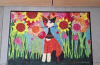 Rosina Wachtmeister paillasson wash&dry chat Lili