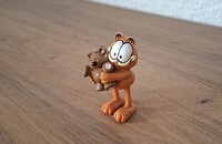 Chat Garfield avec ours
