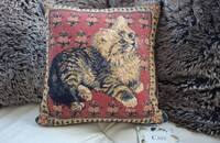 Coussin chat Lesley Anne Ivory