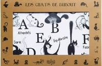 Lot de 4 sets de table chats Dubout Abécédaire 