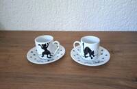 2 Tasses espresso un chat des chats