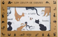 Lot de 2 sets de table chats Dubout Chat'titudes