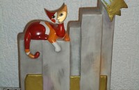 Rosina Wachtmeister étable avec chat