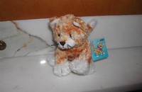 Peluche Chat Schaffer "ZAZA" petit roux