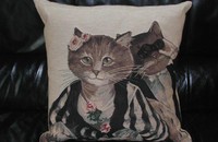 Coussin chats "Opera Aristocats"