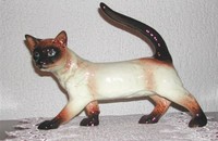 Goebel grands chat siamois