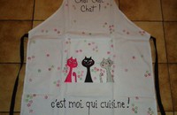 Tablier CHAT CHAT CHAT!