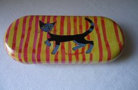 Etui à lunettes Rosina Wachtmeister chat Curtain-up