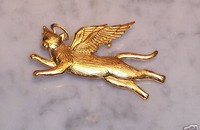 Broche JJ Jonette "Chat ange"