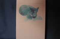 Carte "Chat bleu"