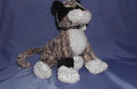 Chat marbré "Marlo" en peluche de Ganz
