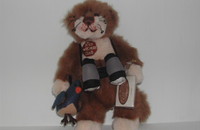 Chat en peluche "Snooper birdwatcher" de Ganz